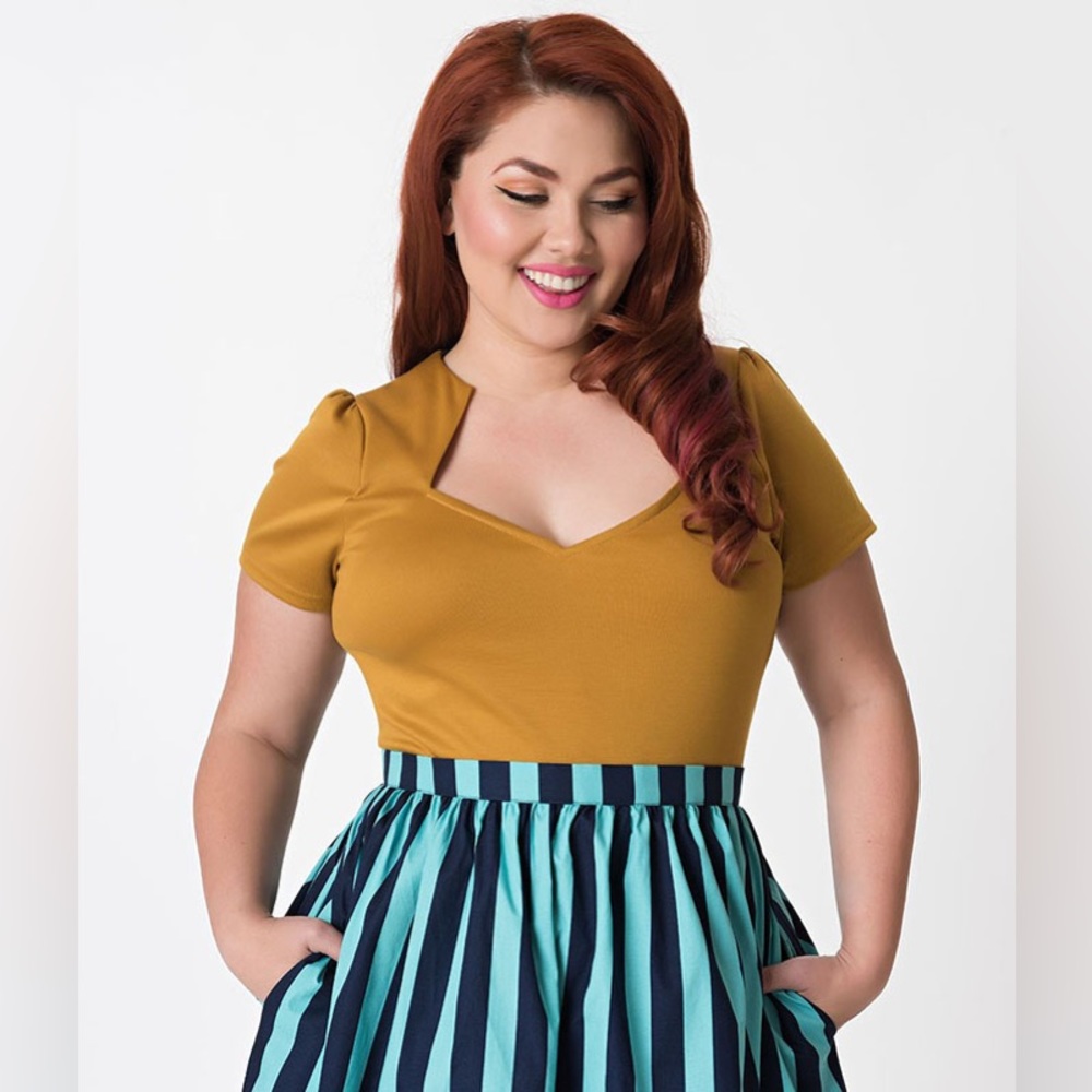 Rockabilly, Vintage-Style Top